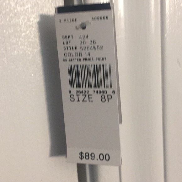 NWT AB Studio 2 piece dress - Picture 4 of 4